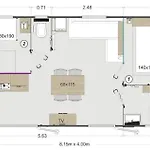 Camping 4 étoiles - Piscine - Eebifg *